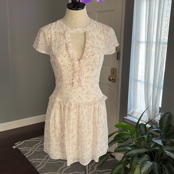 BCBGeneration Floral Cocktail Dress - Picture 3 of 8